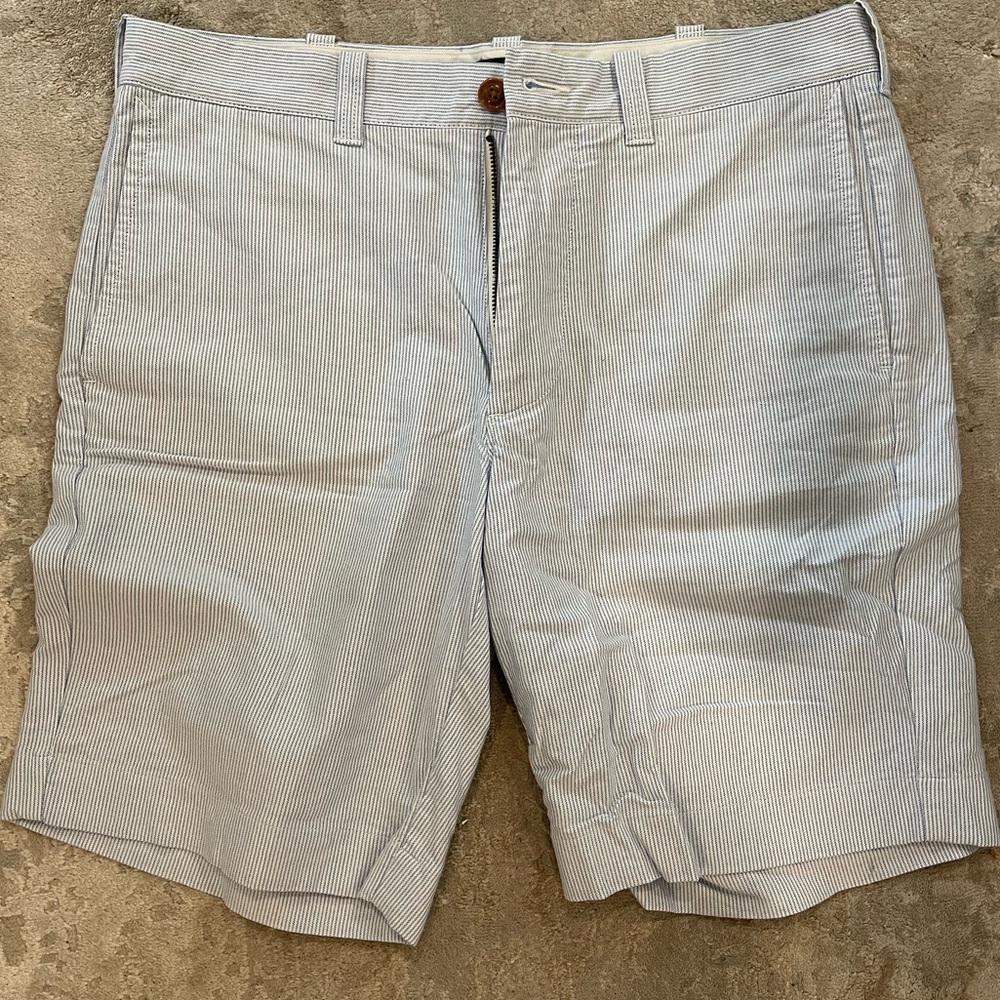 J. Crew pinstriped shorts
